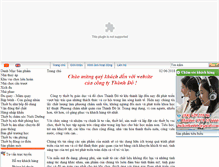Tablet Screenshot of dochoithanhdo.com